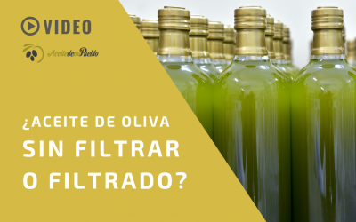 ¿Qué es mejor? Aceite de oliva filtrado o sin filtrar